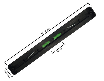 Magnetic Knife/Tool Rack - 3 Black